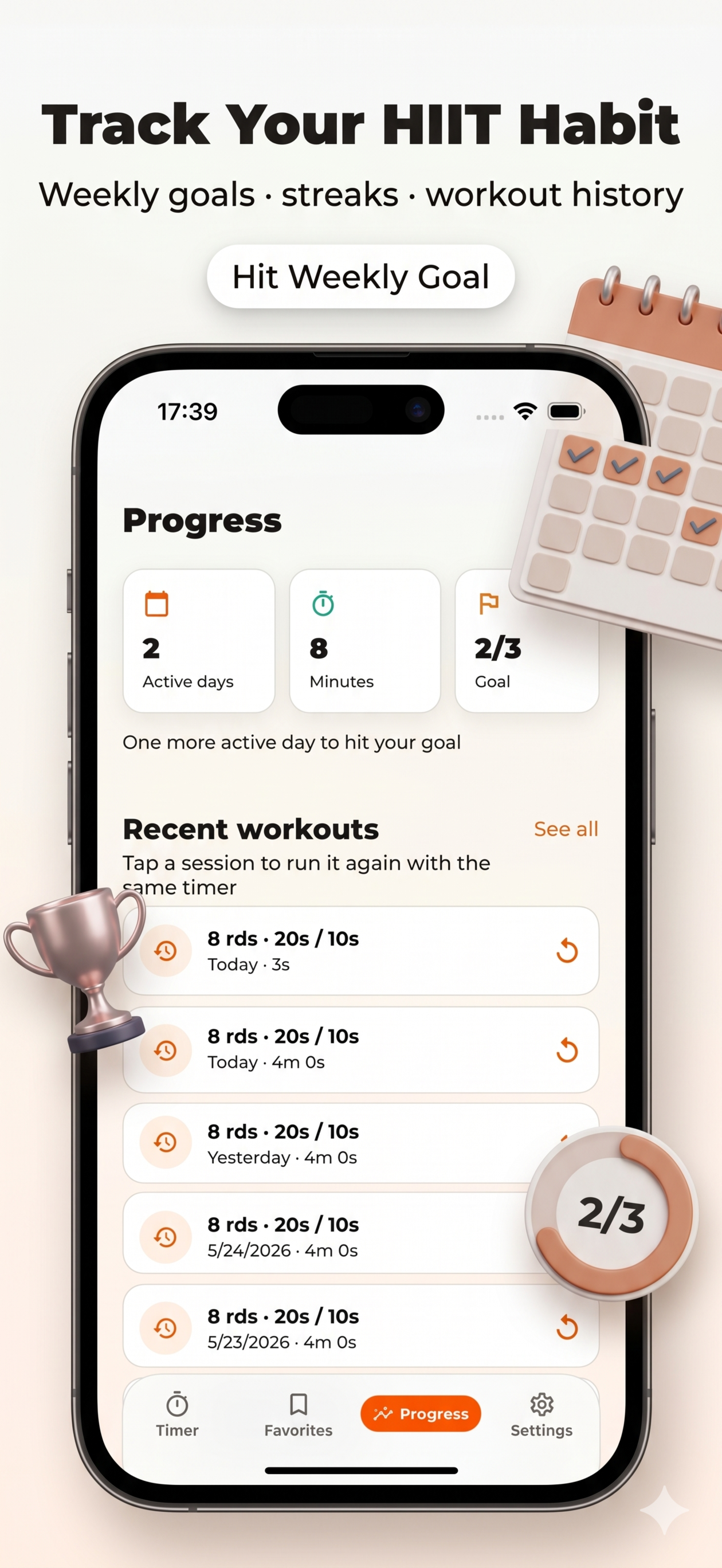 Lets HIIT: Tabata Timer screenshot 3