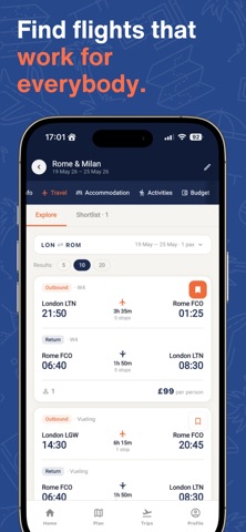 Travel Planner: Trips Together screenshot