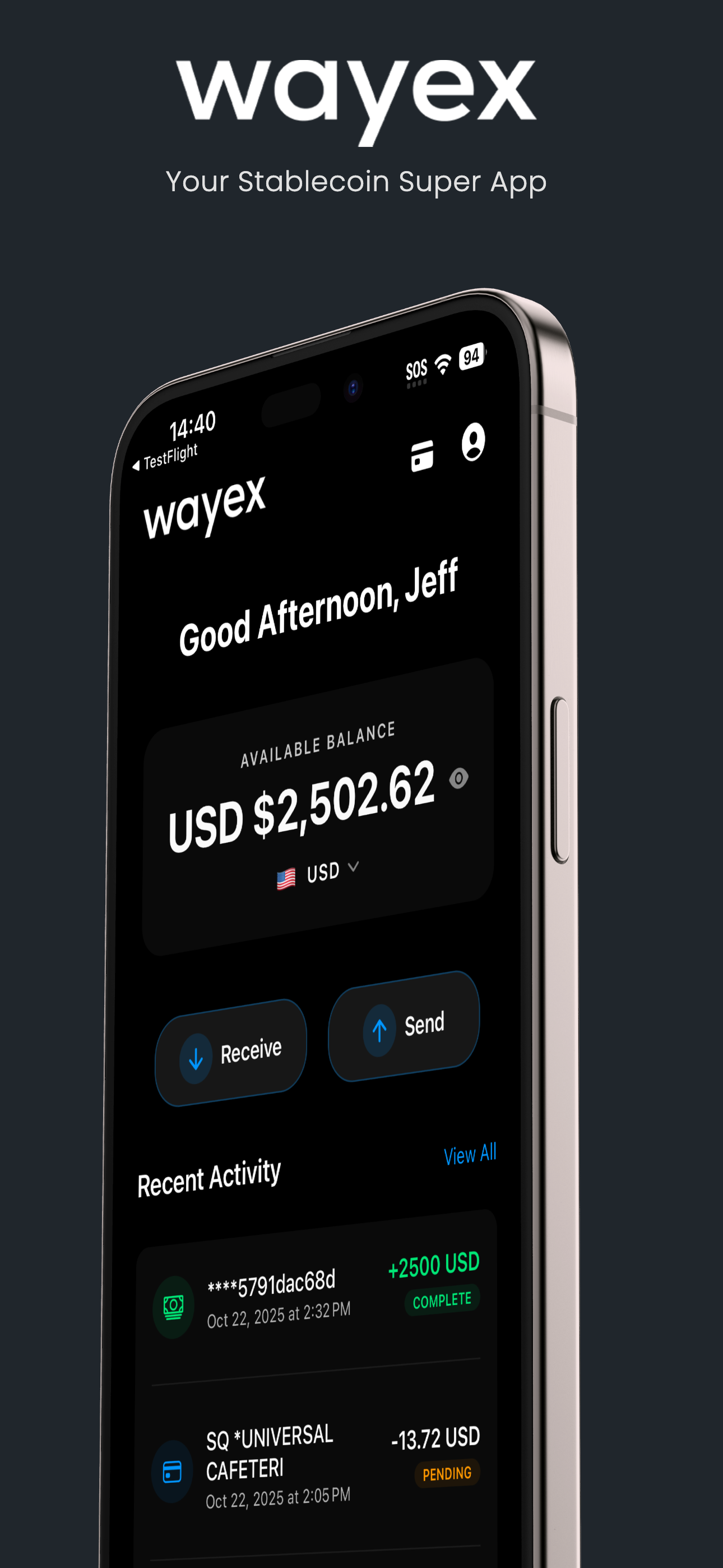 Wayex: Spend Stables Anywhere