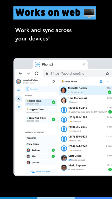 Phone2: Business Phone Number Screenshot