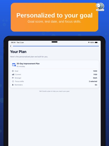 SAT Sprint Prep Coach by CS iPad screenshot
