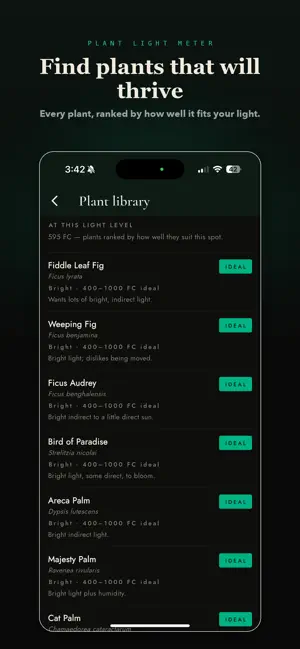 Biotic Plant Light Meter screenshot 3