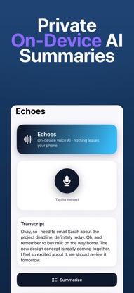 Audio Summarizer - Notes screenshot 1