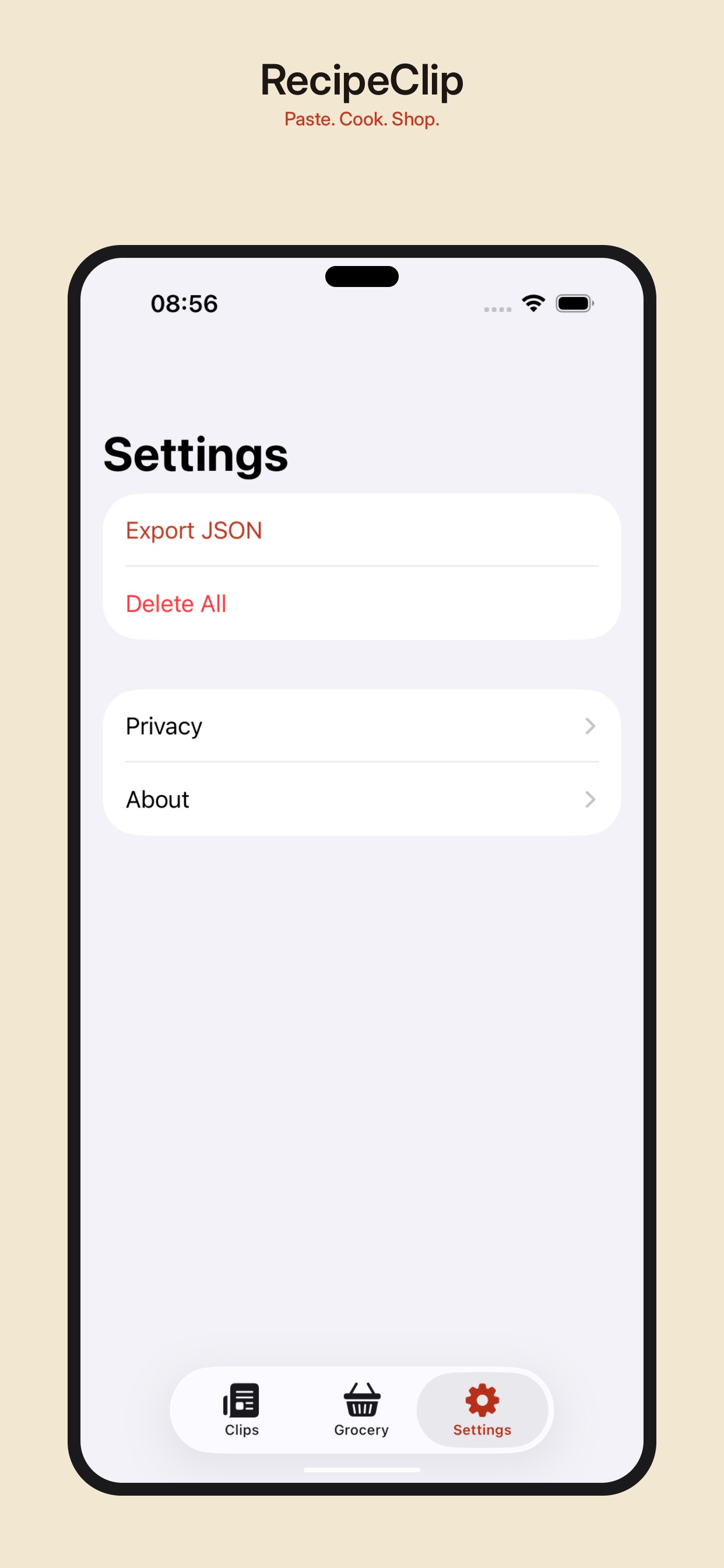 Screenshot 2 of RecipeClip