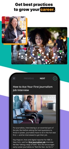 NBCU Academy iPhone screenshot