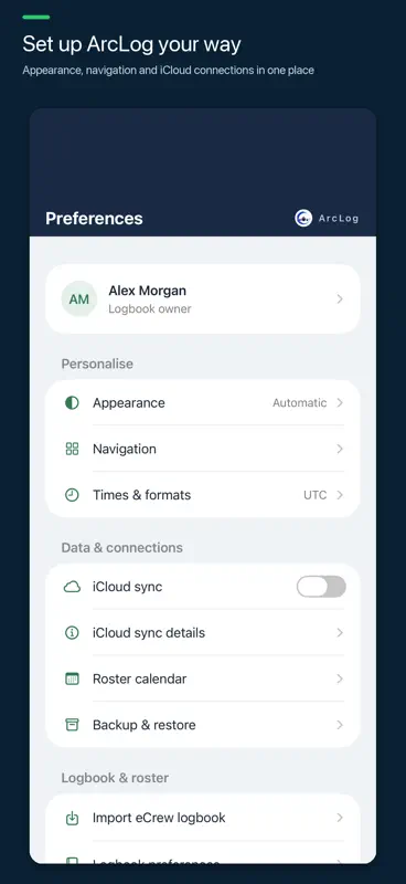 ArcLog screenshot 9 of 9
