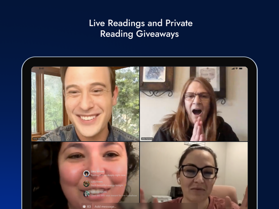 Tyler Henry Experience iPad screenshot 1 - Entertainment app