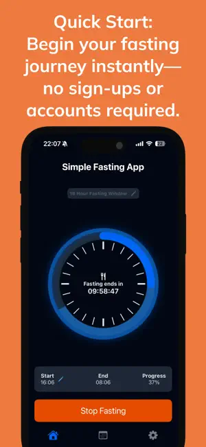 Simple Fasting App screenshot 3