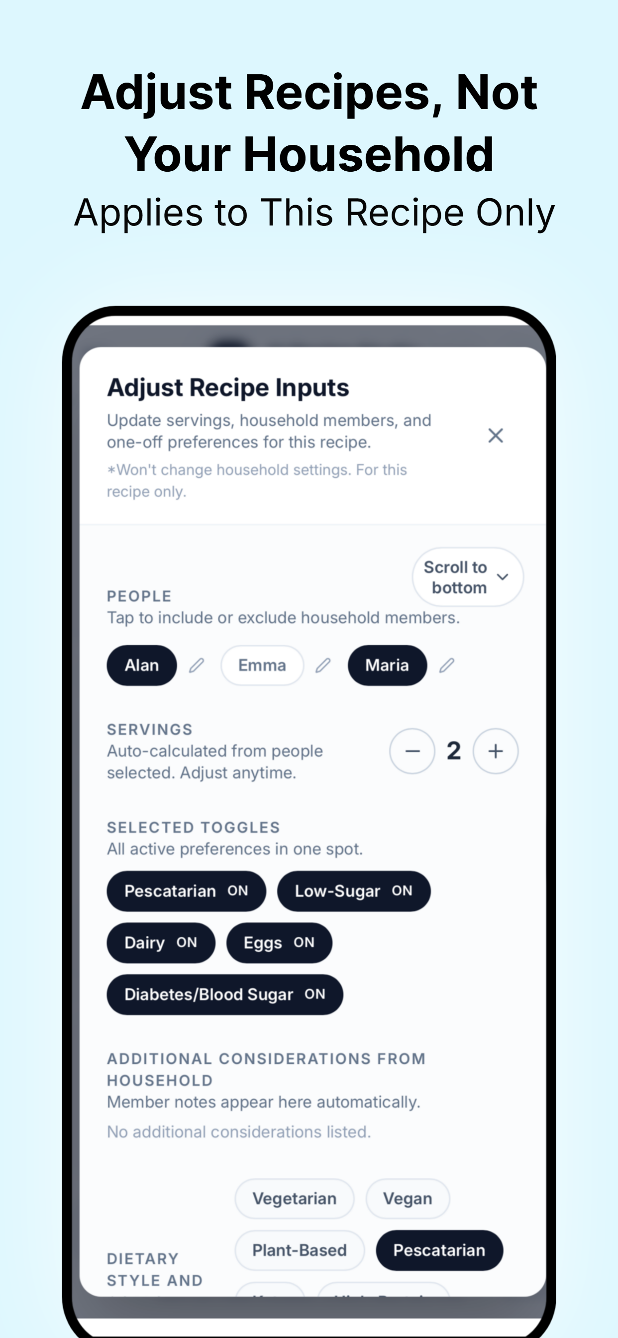 AI Recipe Studio - AskMixi screenshot 6