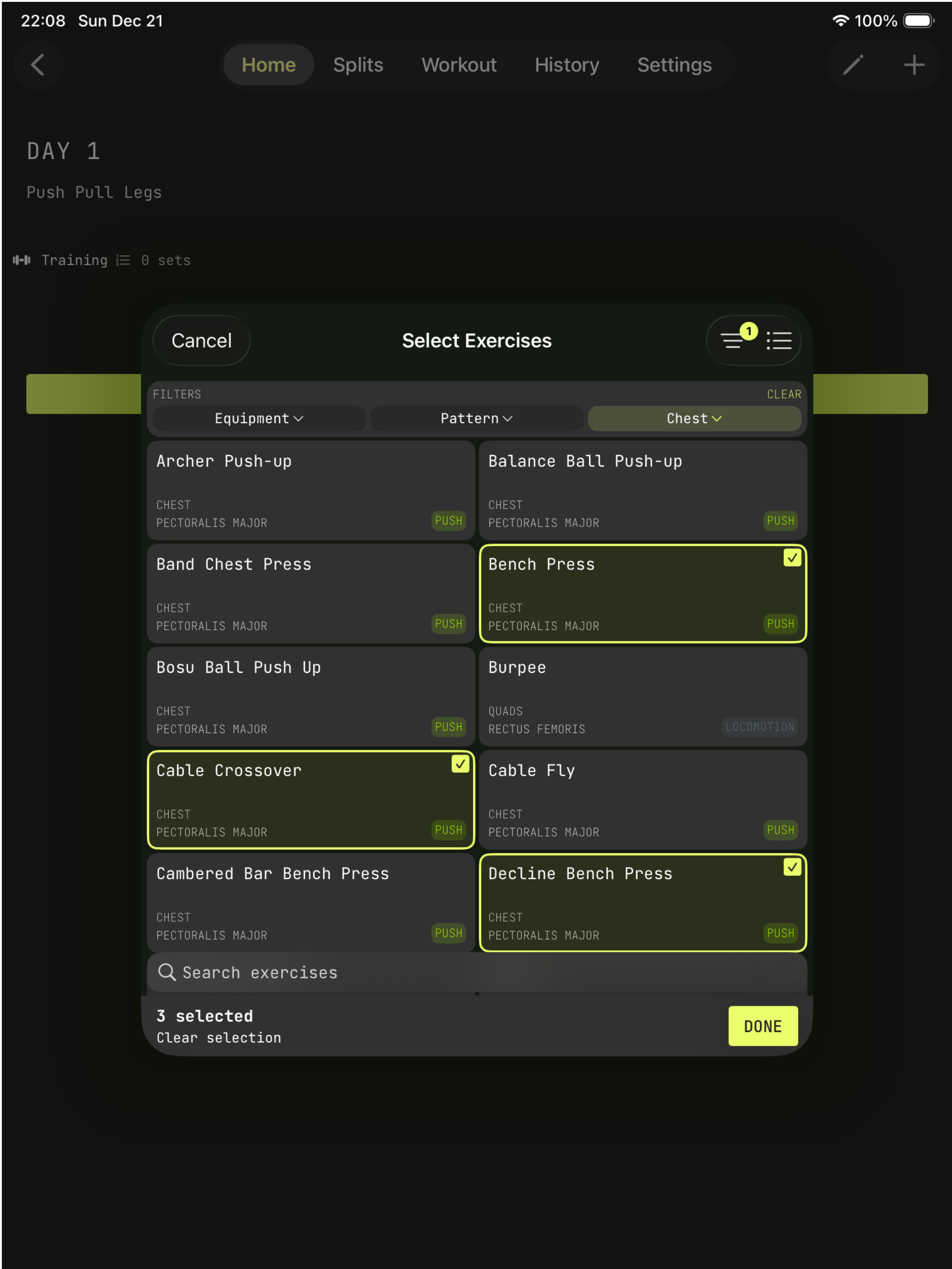 Afterset: Gym Workout Tracker