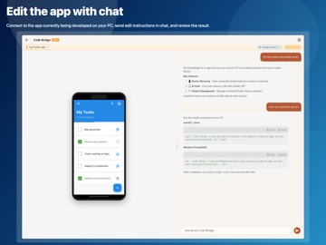 Code Bridge: AI Coding Agent ipad screenshot 4