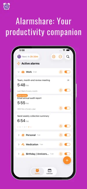 Alarm Share - Shared Alarms screenshot 1