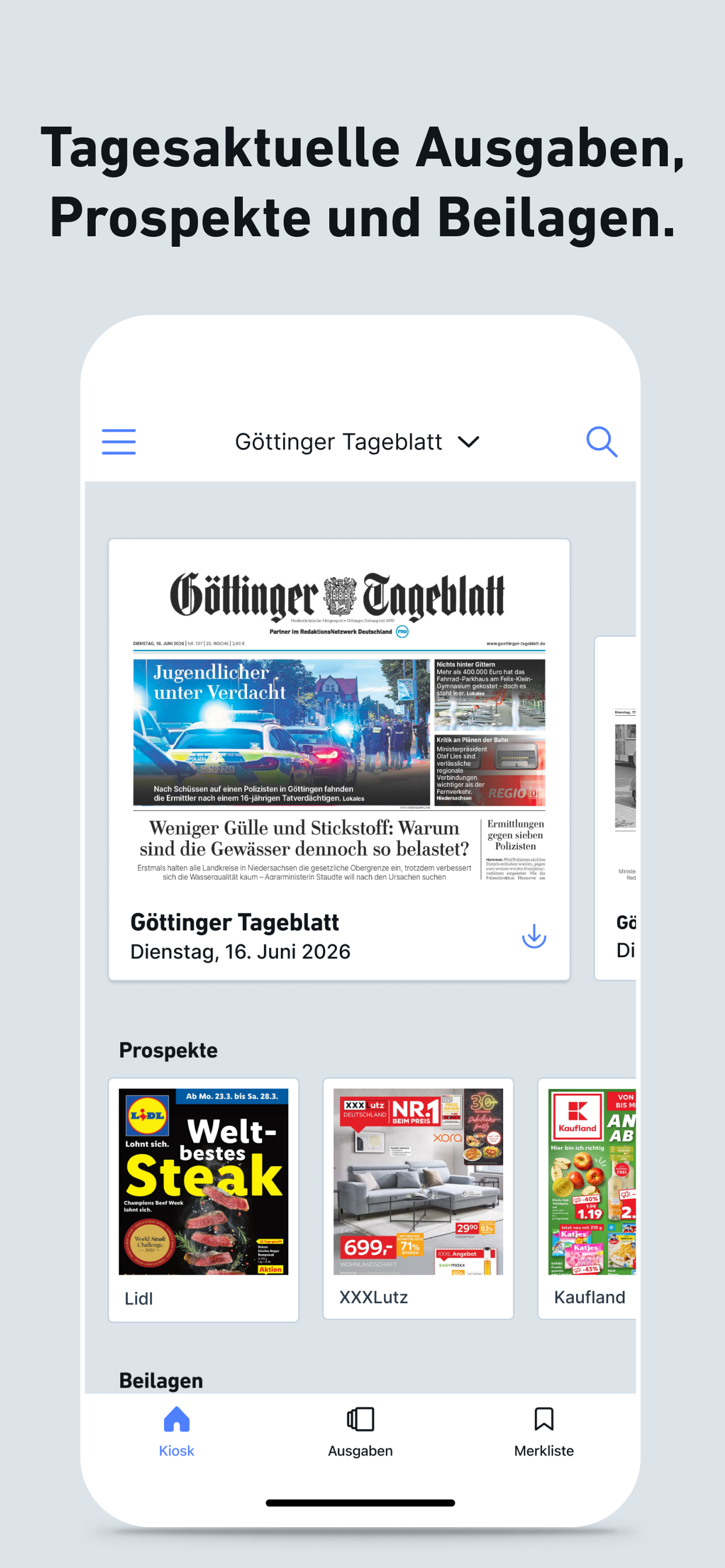 GT/ET E-Paper App screenshot 2