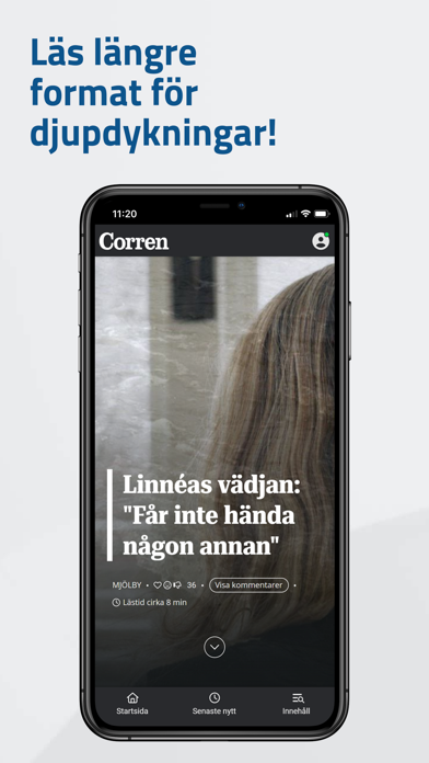 Corren Screenshot