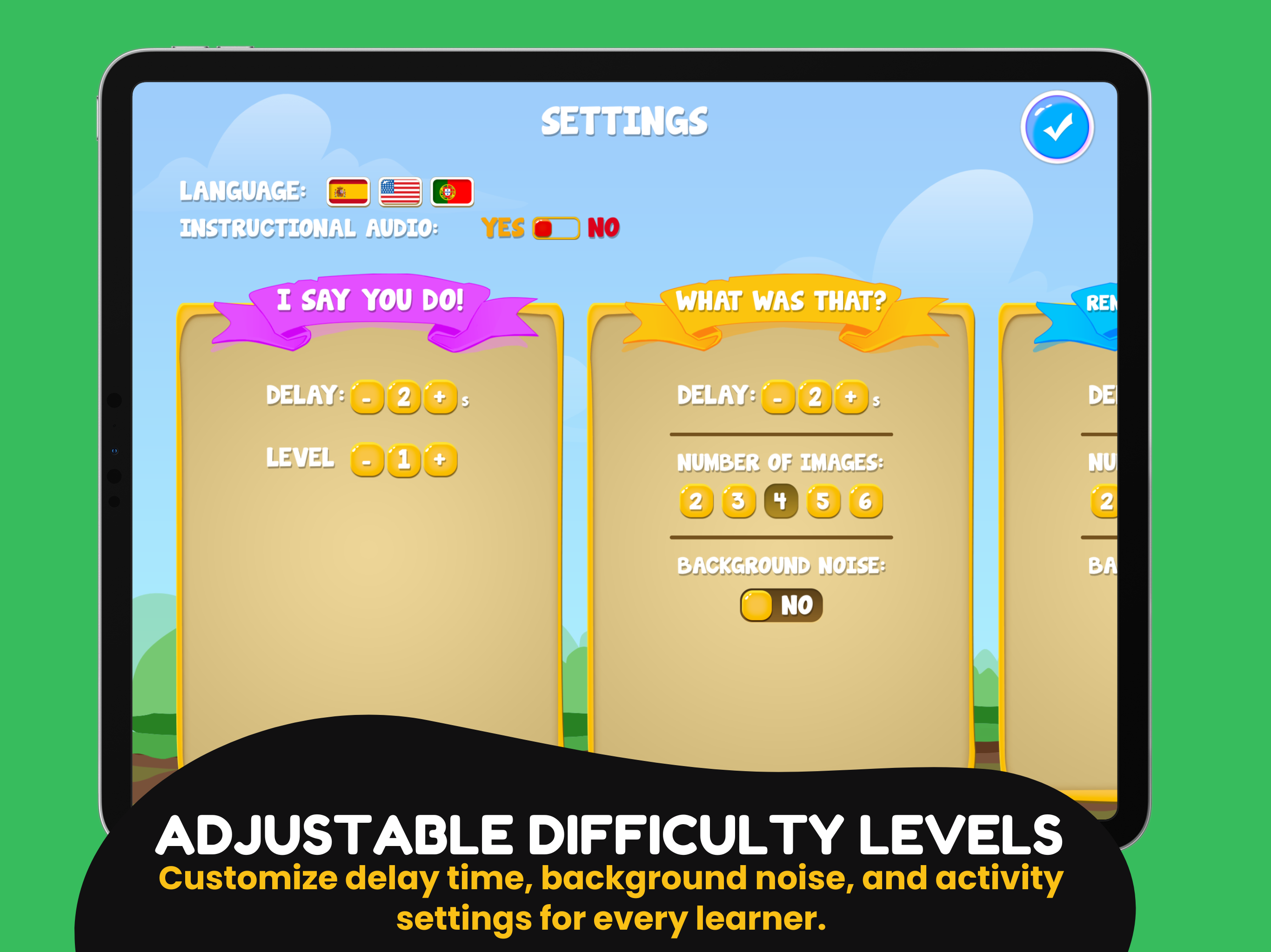 Auditory Memory Club screenshot 7