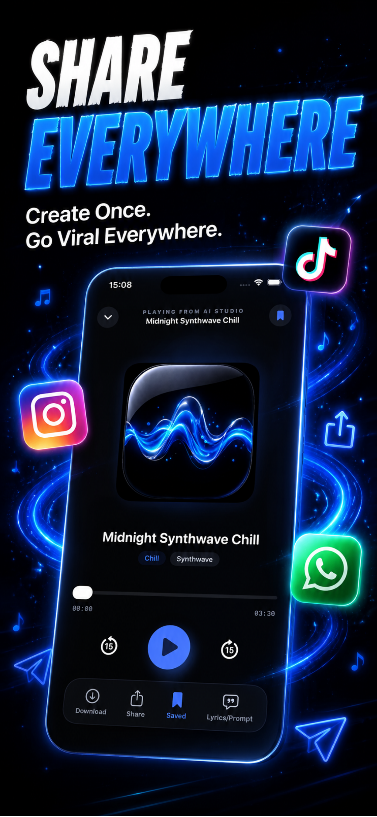 Sonara: AI Songs & Music Maker screenshot 4