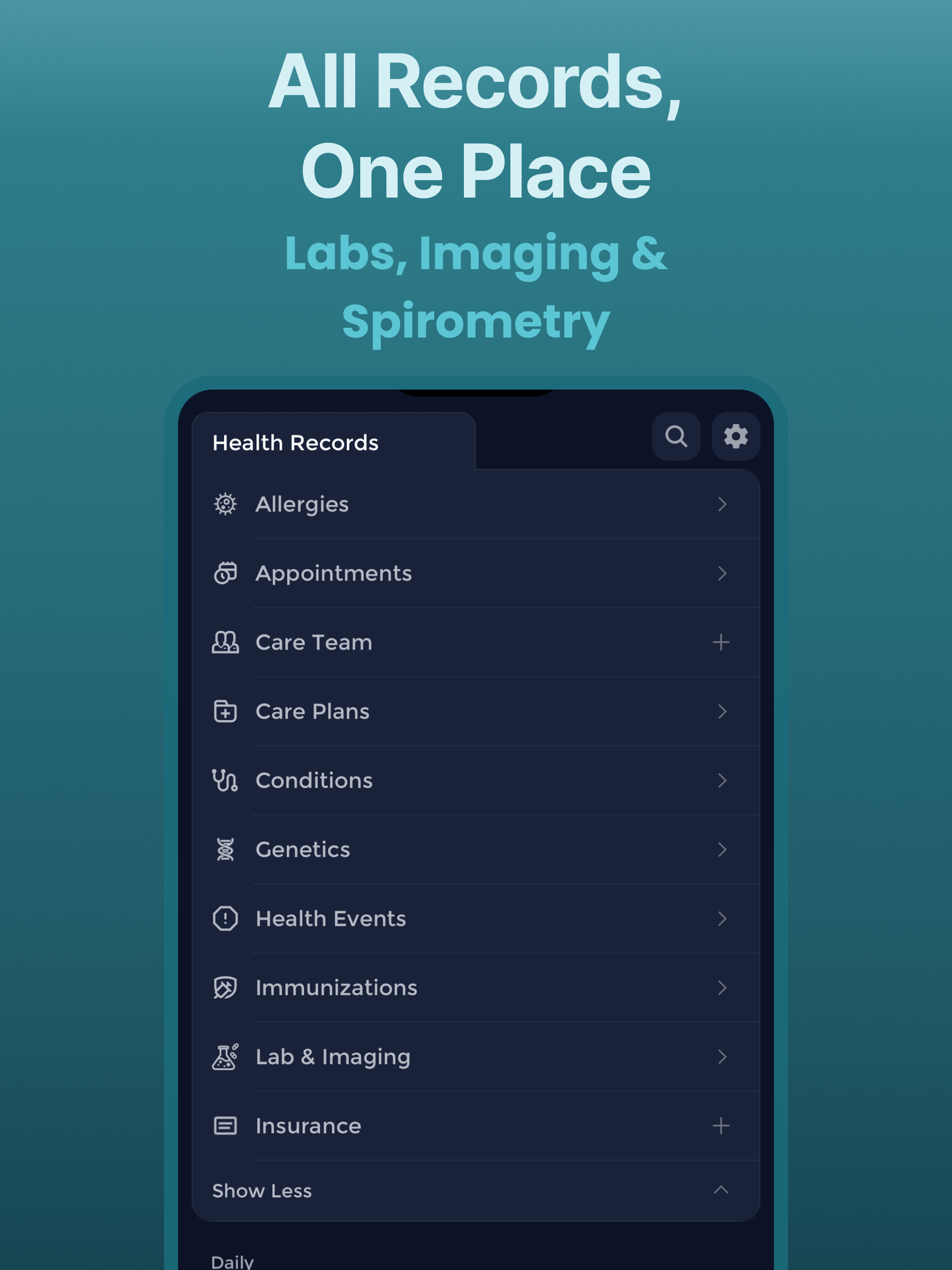 COPD Tracker screenshot 18