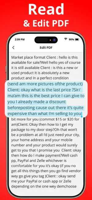 PDF Reader - Scanner app screenshot 3