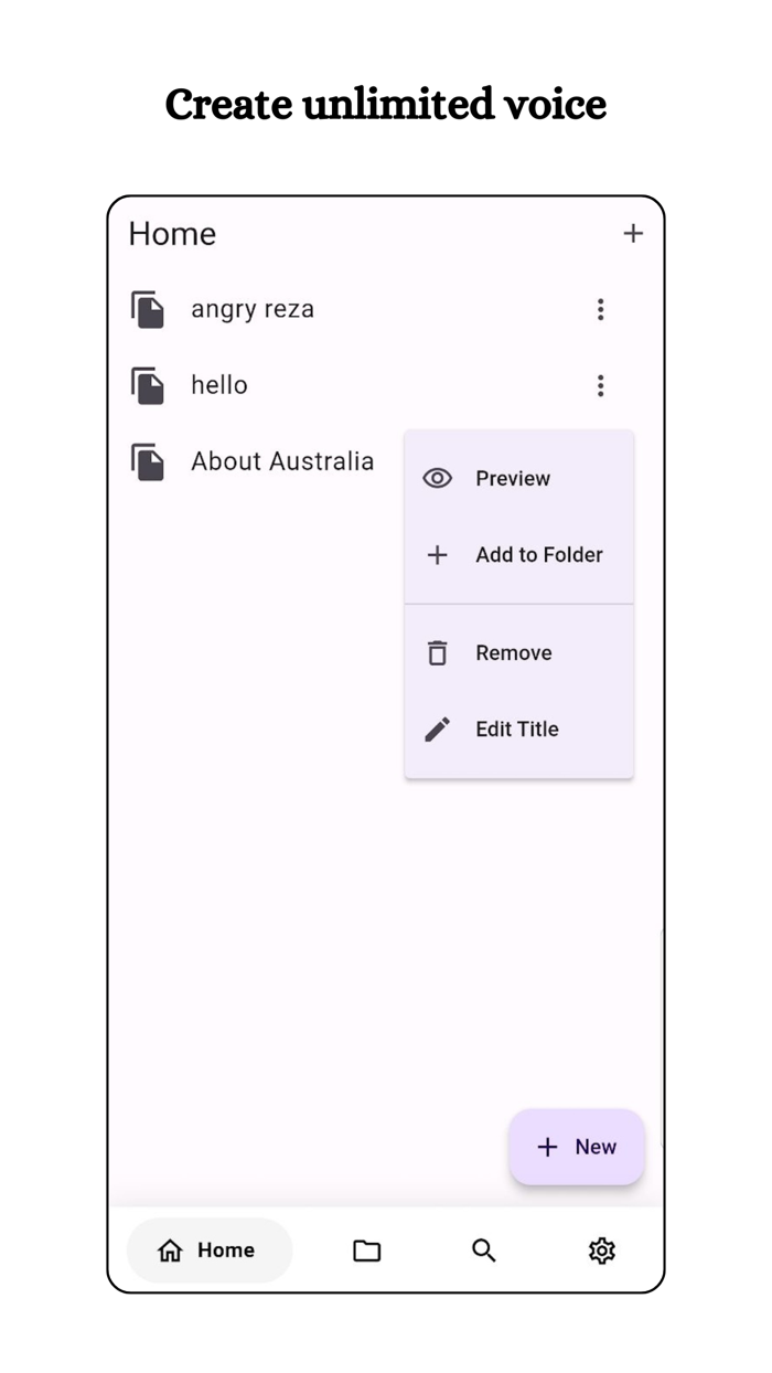 Text to Natural Speech TTS