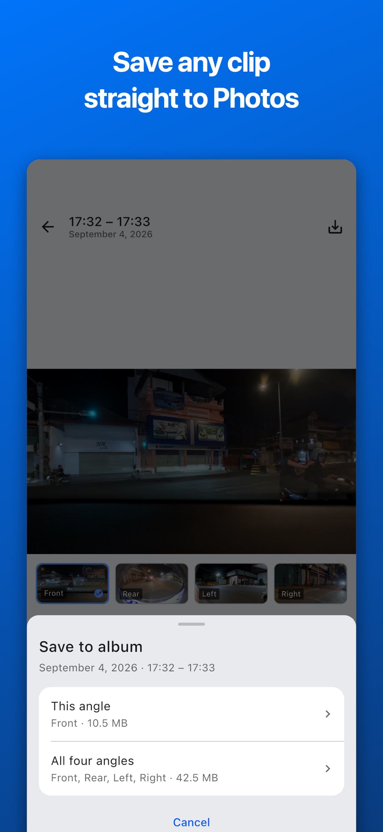 Screenshot 3 of SP Dashcam
