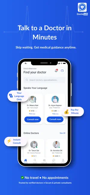 Doctotalk iPhone screenshot 2