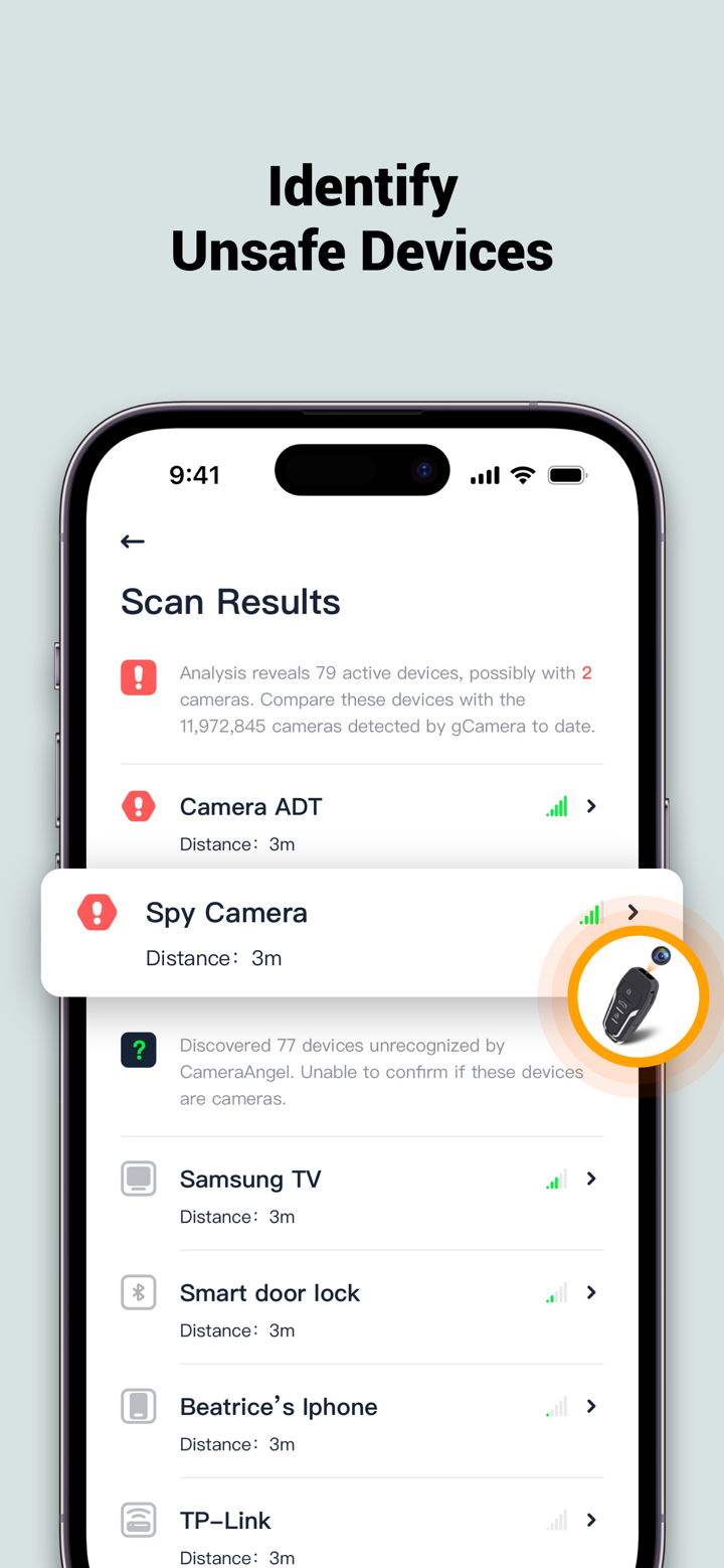 Angeye: Hidden Camera Detector screenshot 9