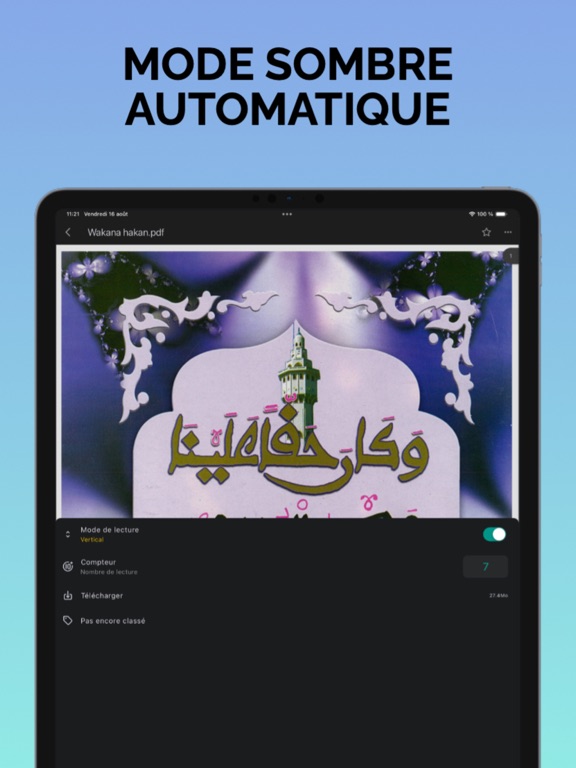 Xalib - Xassidas numériques iPad screenshot 3 - Book app