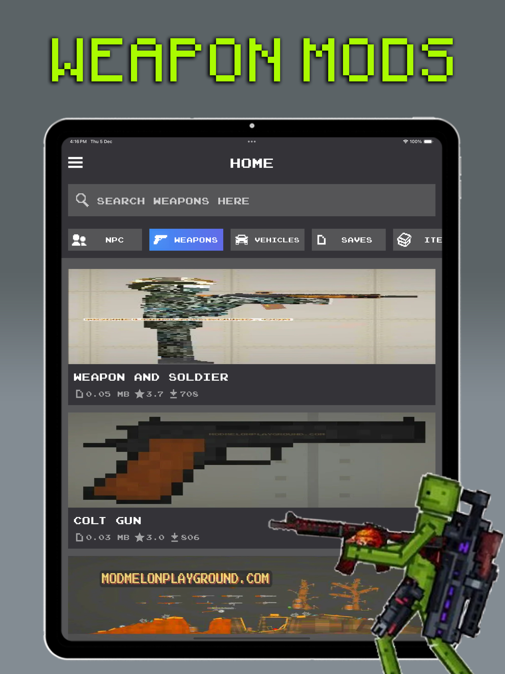 Mods for Melon Playgrounds