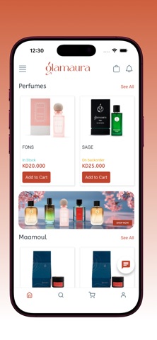 Glamaura screenshot