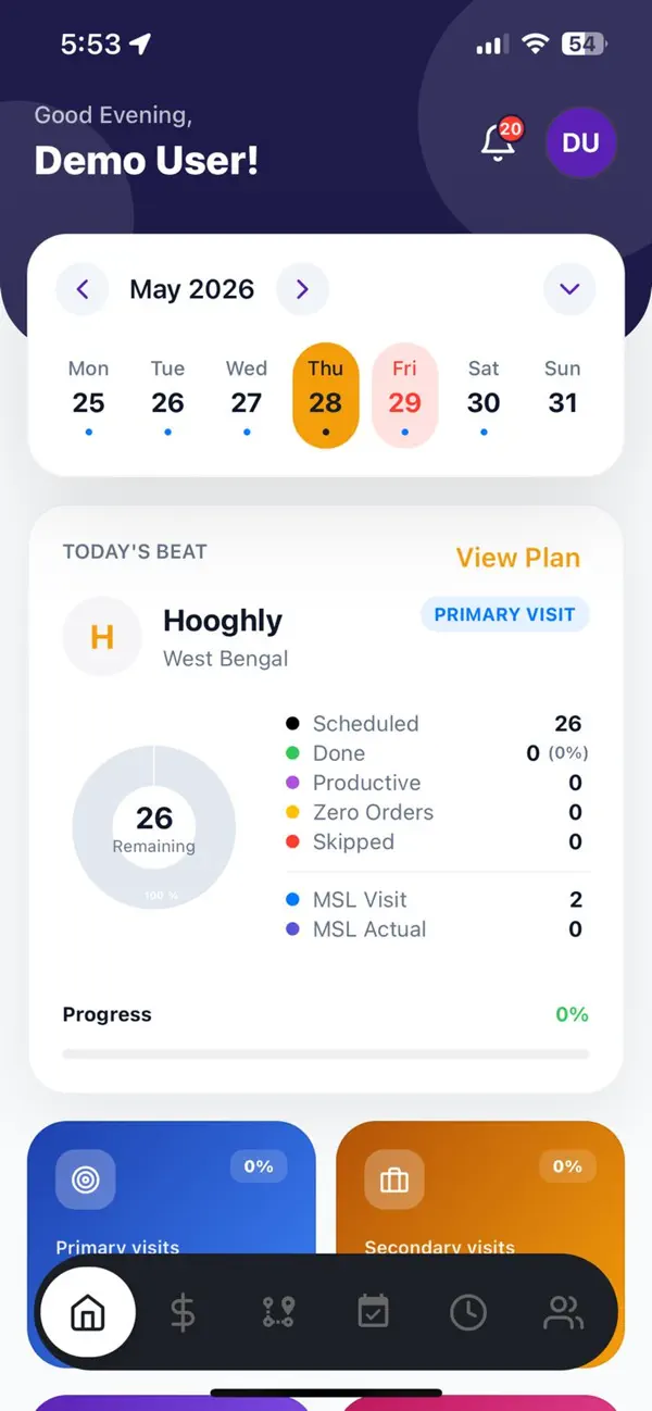 Screenshot #3 pour Field CRM App