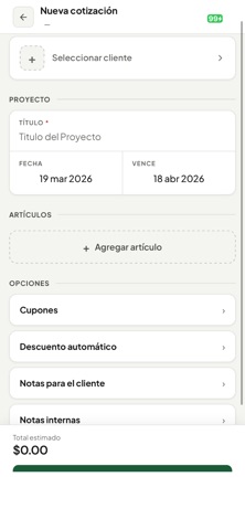 CotizaCloud Screenshot 3 of 3