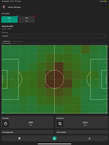 AI Analytics iPad screenshot