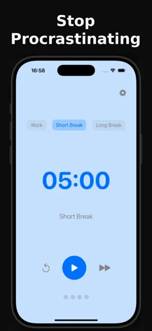 Pomodoro Stop Procrastinating screenshot 2