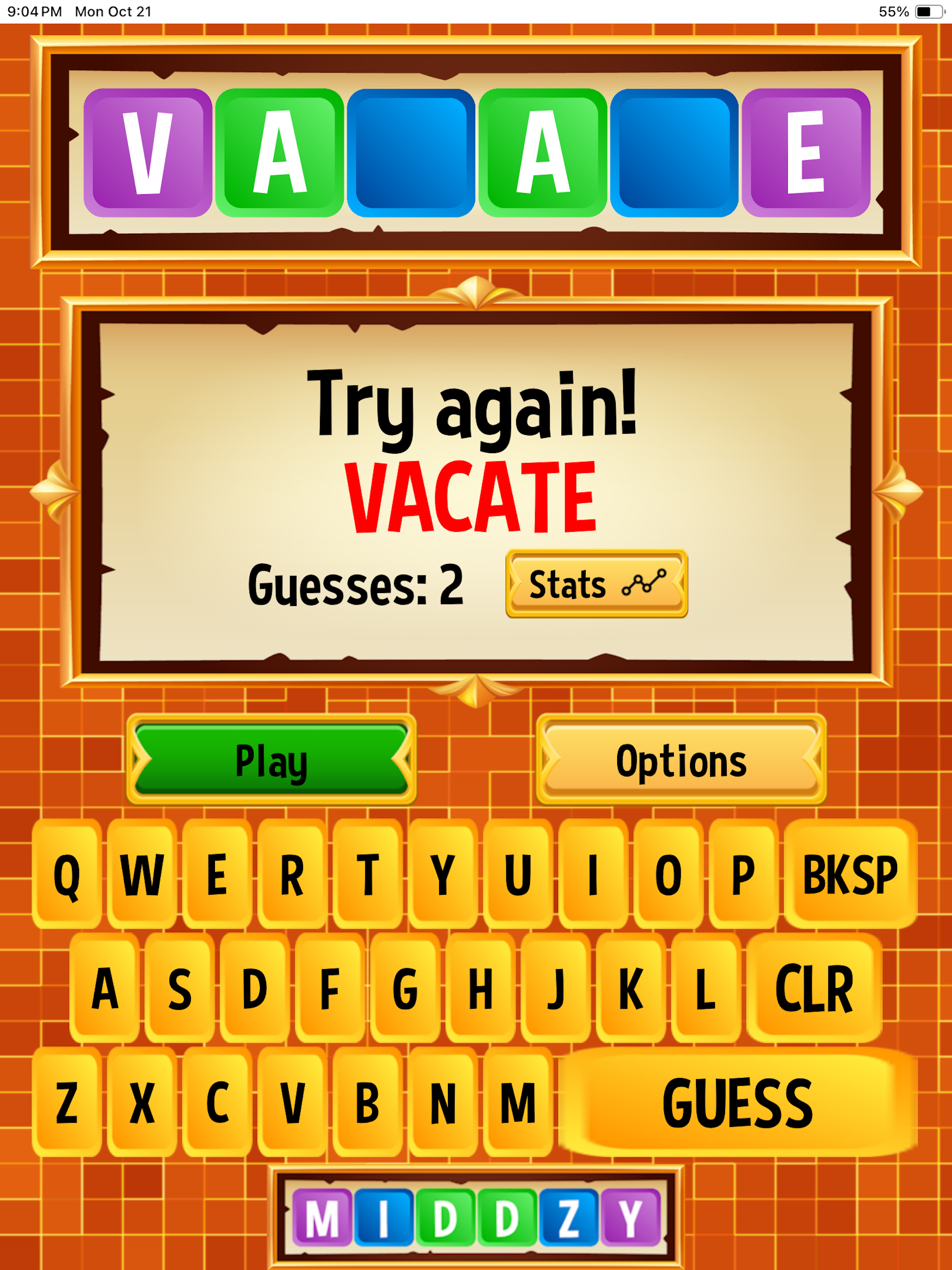 Middzy - Word Puzzle Game screenshot 15