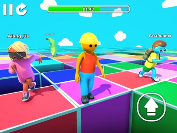 Mega Obby - Fun Run Parkour 3D iPad screenshot