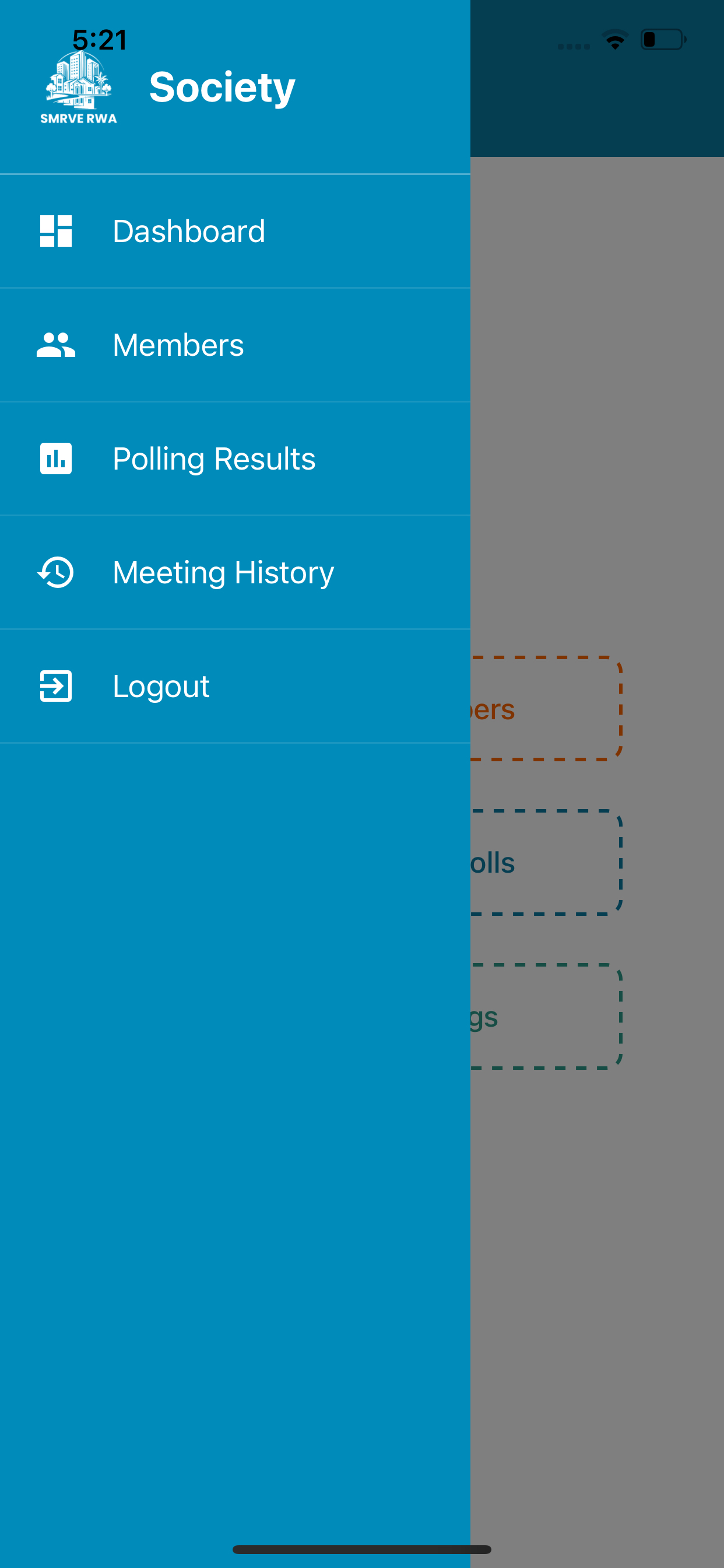 SocietyAdmin screenshot 3