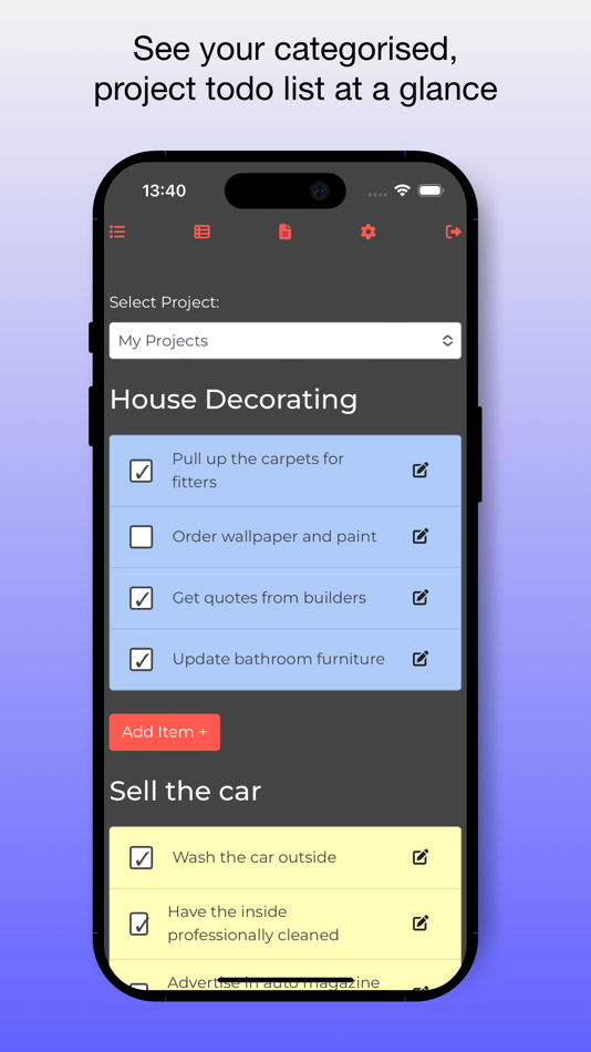 #1. Easy Project Manager (iOS) 由: Hardi Darweish