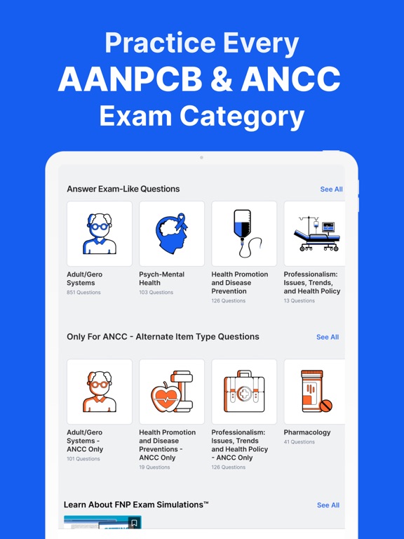 AGNP Mastery | Exam Prep 2026 iPad screenshot 10 - Education app
