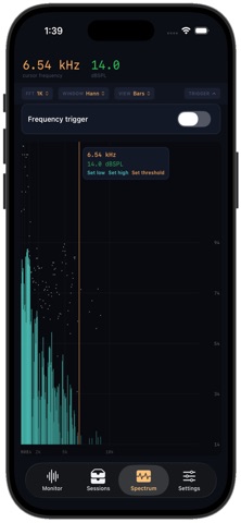 Noise Logger のスクリーンショット