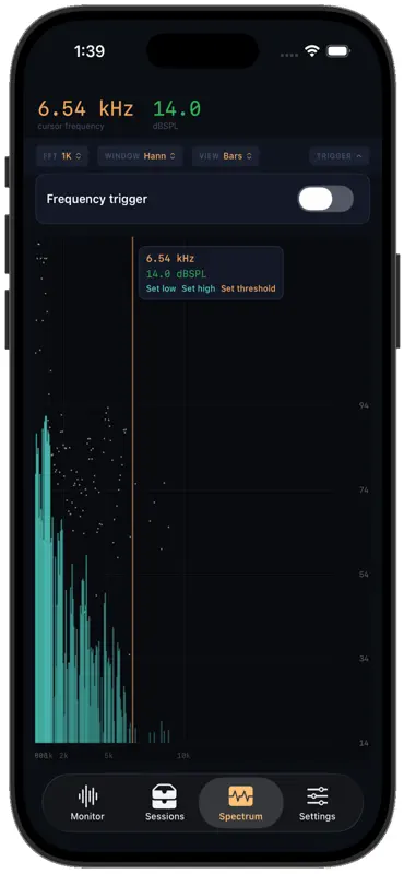 Noise Logger screenshot 3 of 4
