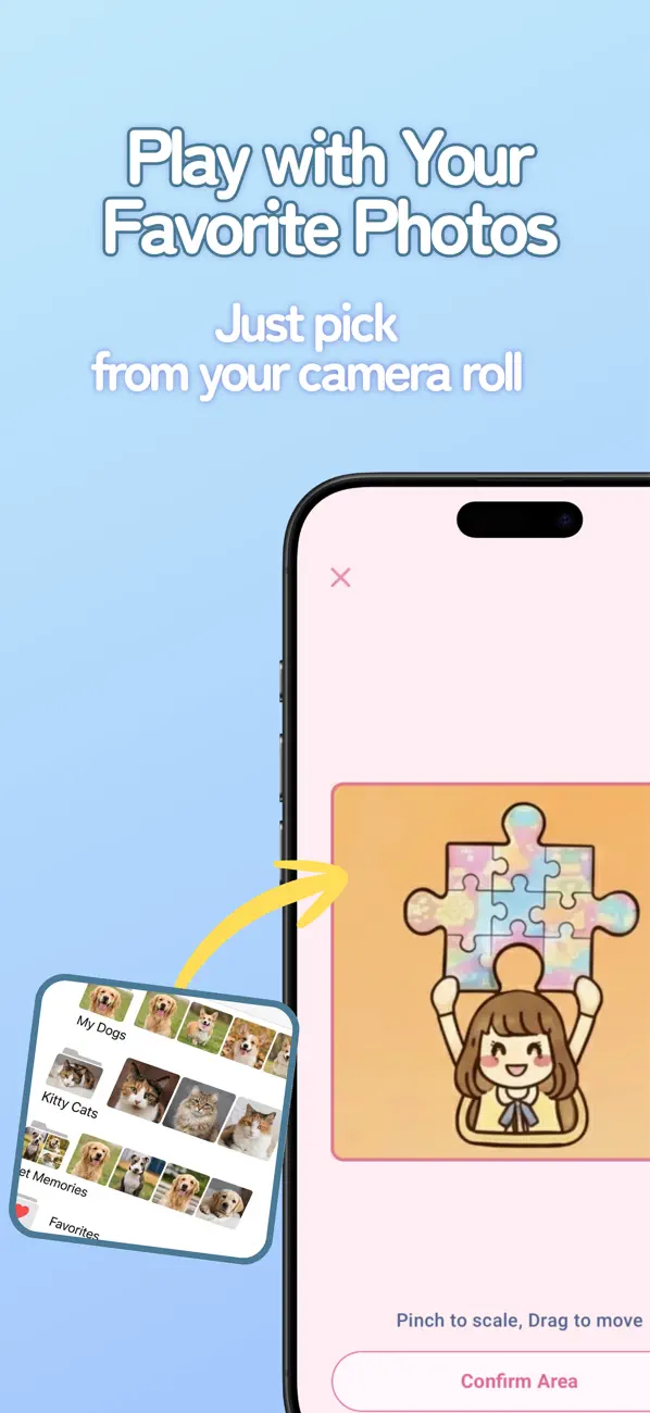 Screenshot #2 pour My Photo Slide Puzzle
