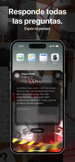 Captura de pantalla de ColdTrace: Misterio Criminal en iPhone 5