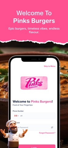 Pinks Burgers App Screenshot 3 of 7