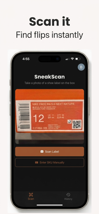 SneakScan Screenshot 1 of 4
