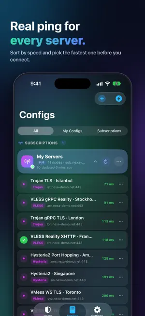 NexaTunnel screenshot 2