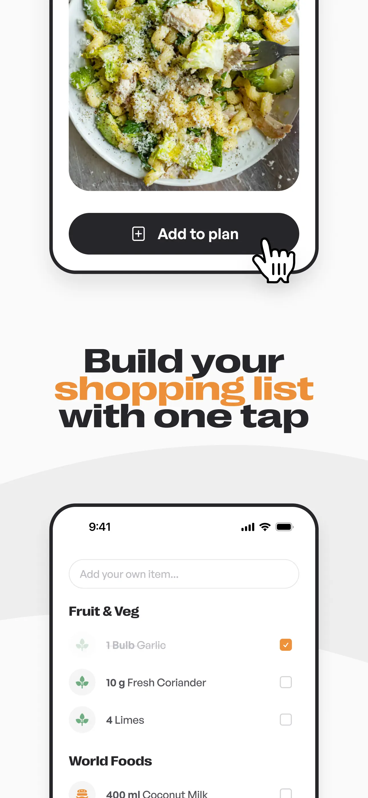 Mob: Delicious Meal Planning screenshot 4