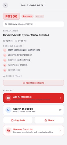 CarCoding: OBD2 Car Scanner Screenshot 7 of 10