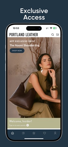 Portland Leather Goods iPhone screenshot