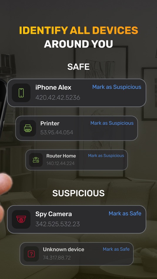 #2. Wize: Hidden Camera Detector (iOS) 由: LINDA KUZMINA