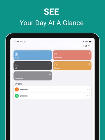 Daily Planner: SyncMinder iPad screenshot